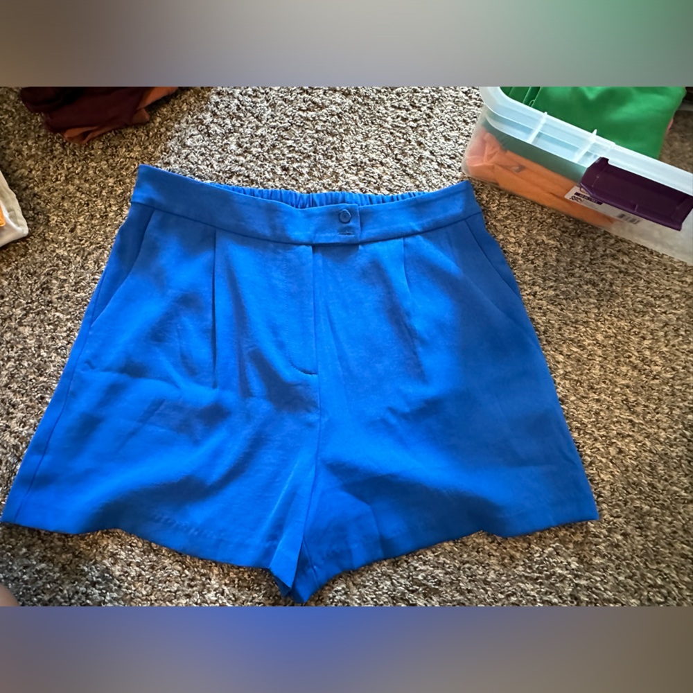 Brand new royal blue boutique shorts.